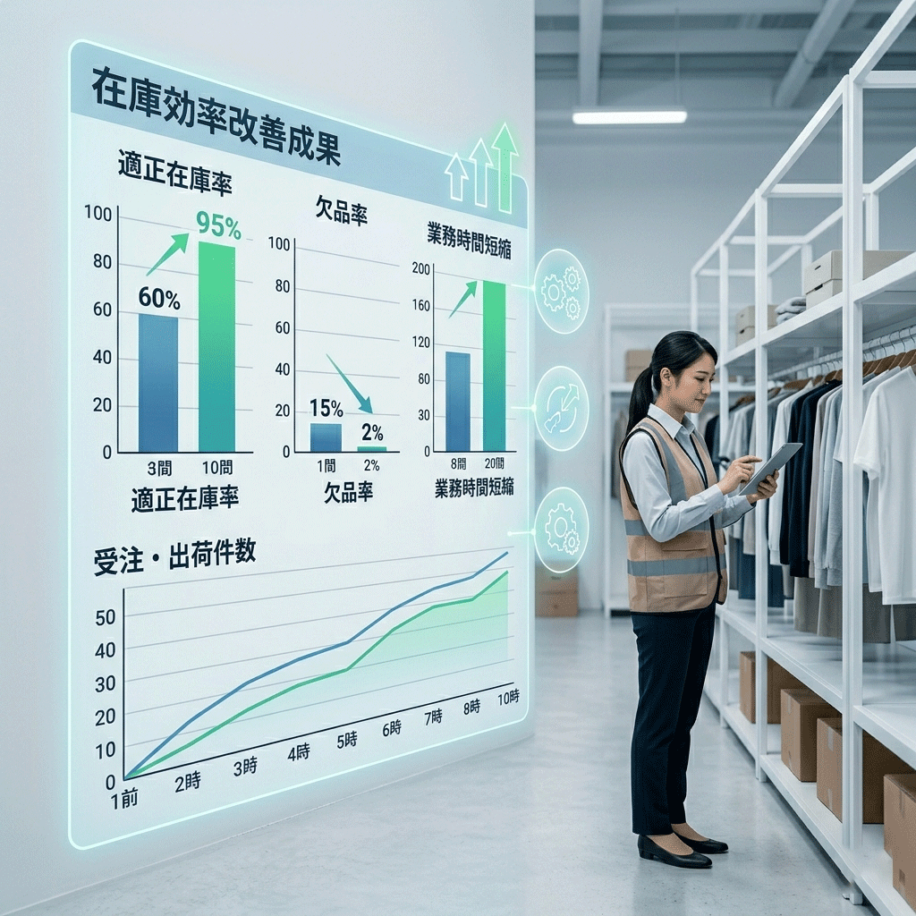 在庫を“管理する”だけでなく、“売れる状態”をつくります