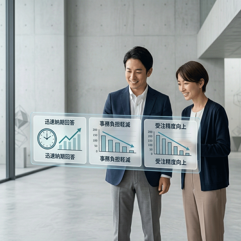 受発注システム導入のメリット