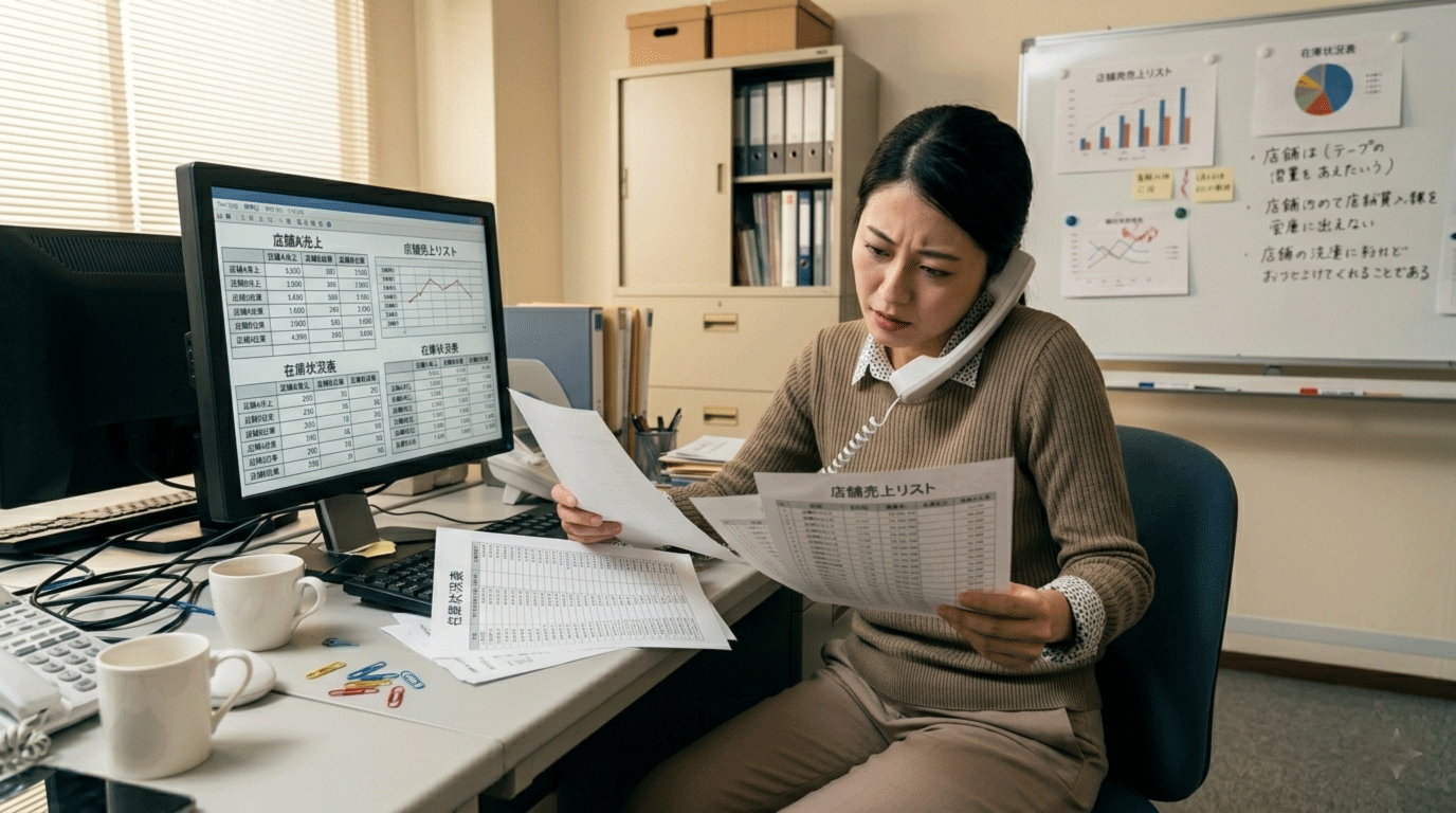 店舗運営で、こんな見えにくさはありませんか？