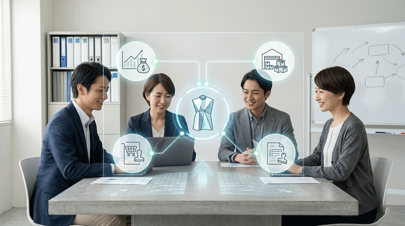 卸販売の流れを理解したシステムで、業務を前に進めます