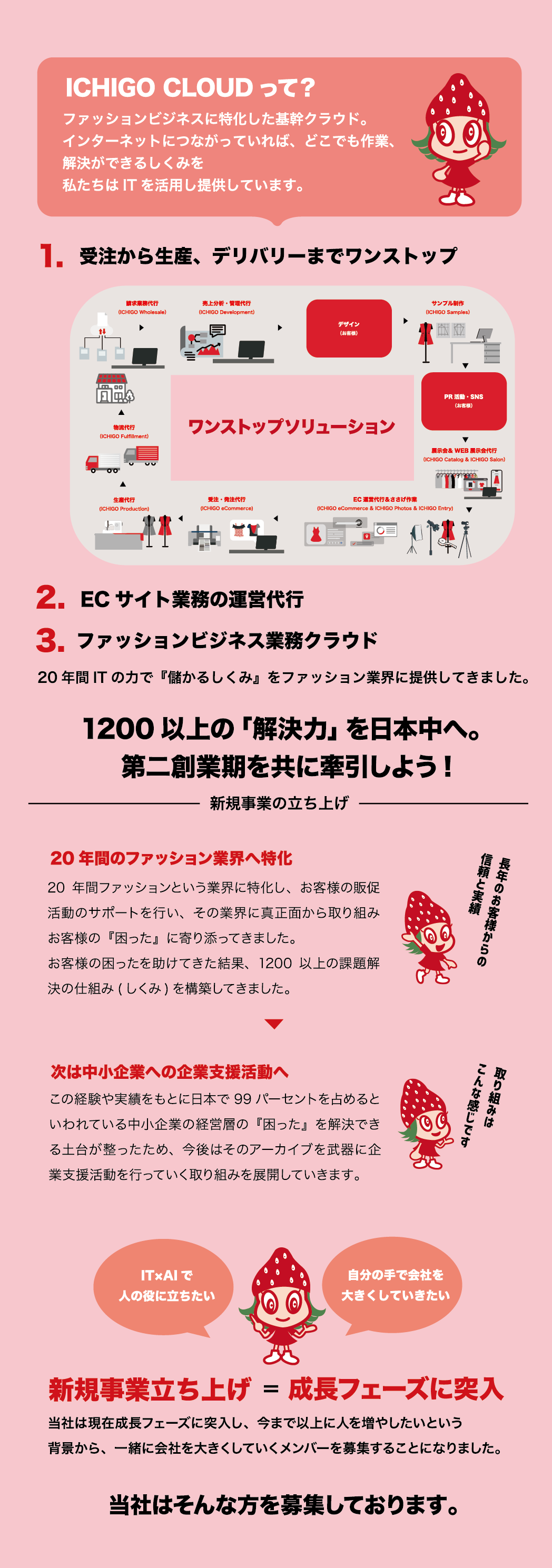 ICHIGO CLOUDと事業内容